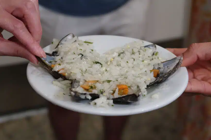 Mussels Pintxos Pintxos Tour San Sebastian by Authentic Food Quest