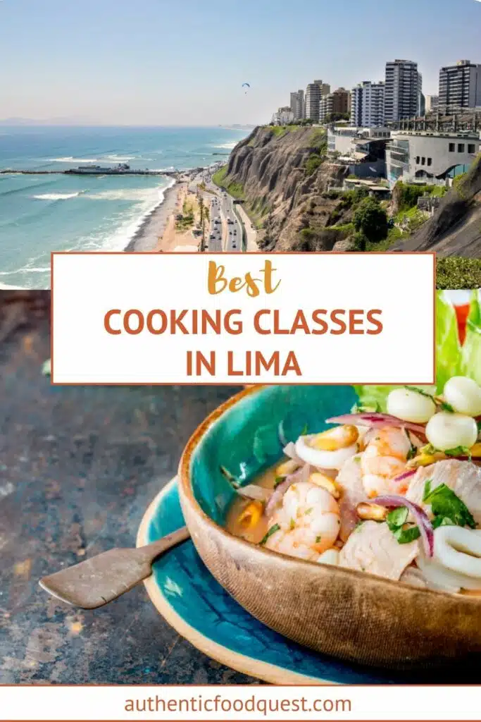 Pinterest Cooking Classes Lima by Authentic Food Quest