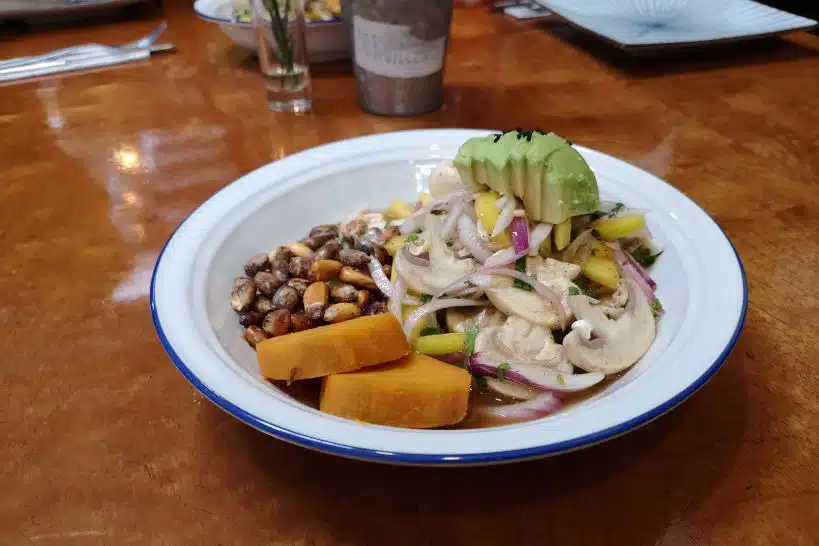 Vegan Ceviche Lima Food Tours by Authentic Food Quest