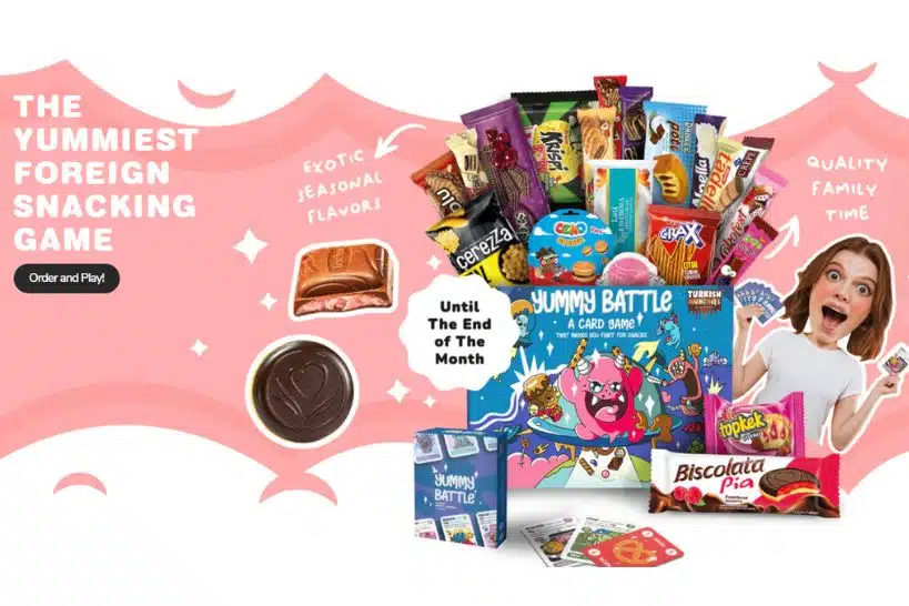 Yummy Battle Game Box by Authentic Food Quest