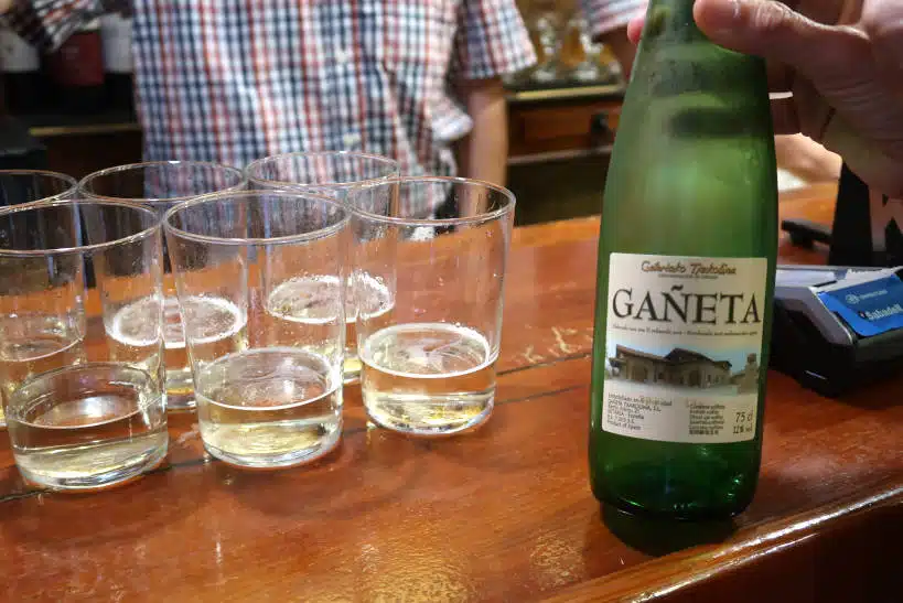 Ganeta White Wine Food Tours In San Sebastian Spain by Authentic Food Quest