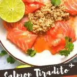 Salmon Sashimi by Authentic Food Quest