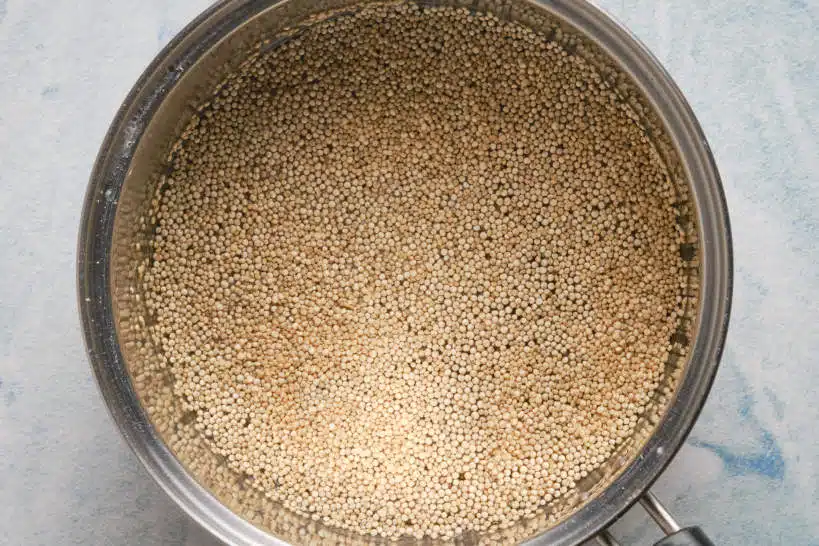 Quinoa Salmon Tiradito by Authentic Food Quest