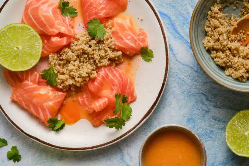 Salmon Tiradito Sashimi Salmon Recipe by Authentic Food Quest