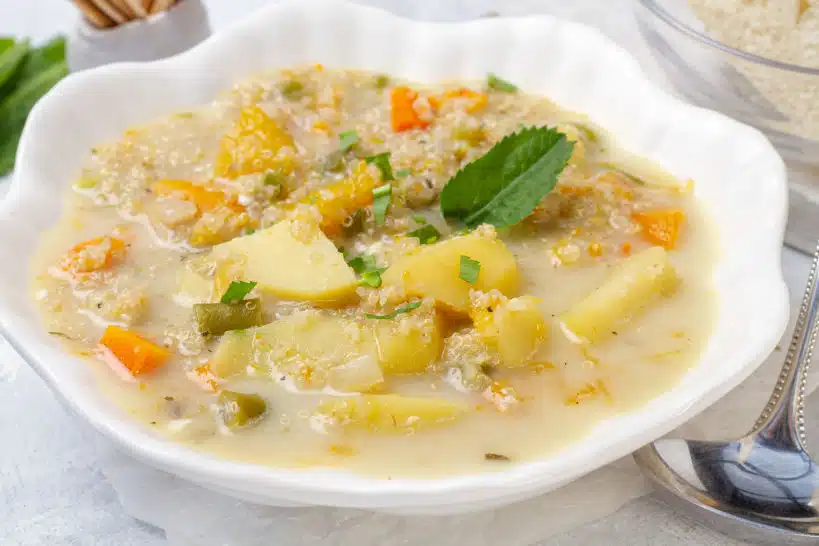 Soup Peruvian Quinoa Soup by Authentic Food Quest