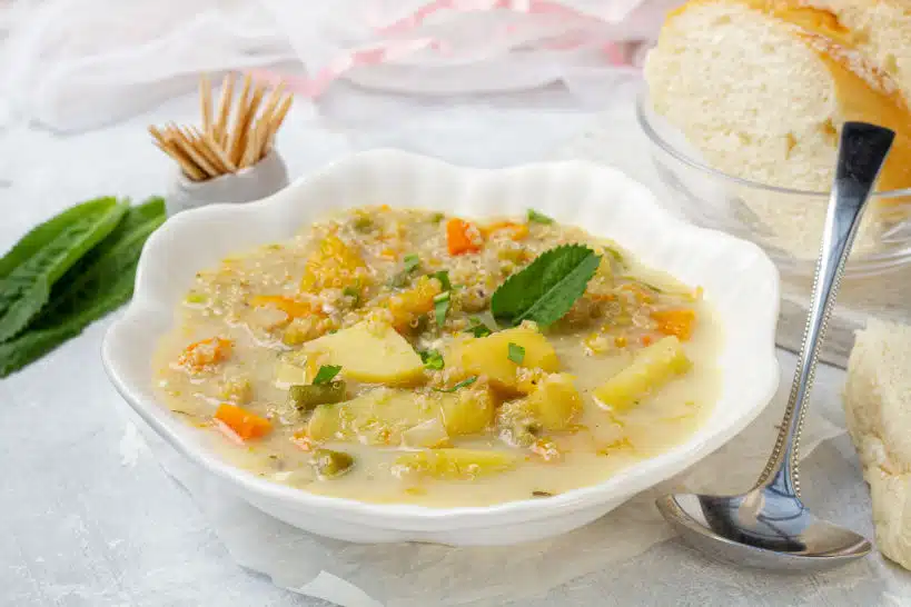Soup Quinoa Soup Peru by Authentic Food Quest