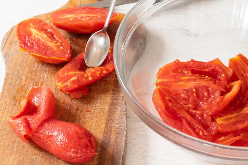 Tomato Skins Seeds Neapolitan Pizza Sauce Recipe by Authentic Food Quest