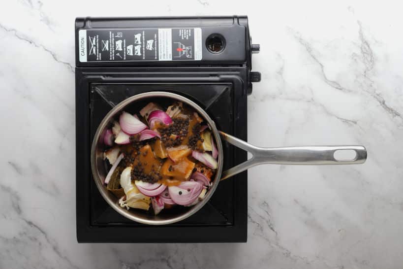 Ingredients In Pot Paksiw Recipe Lechon by Authentic Food Quest