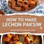 Recipe For Leftover Lechon by Authentic Food Quest
