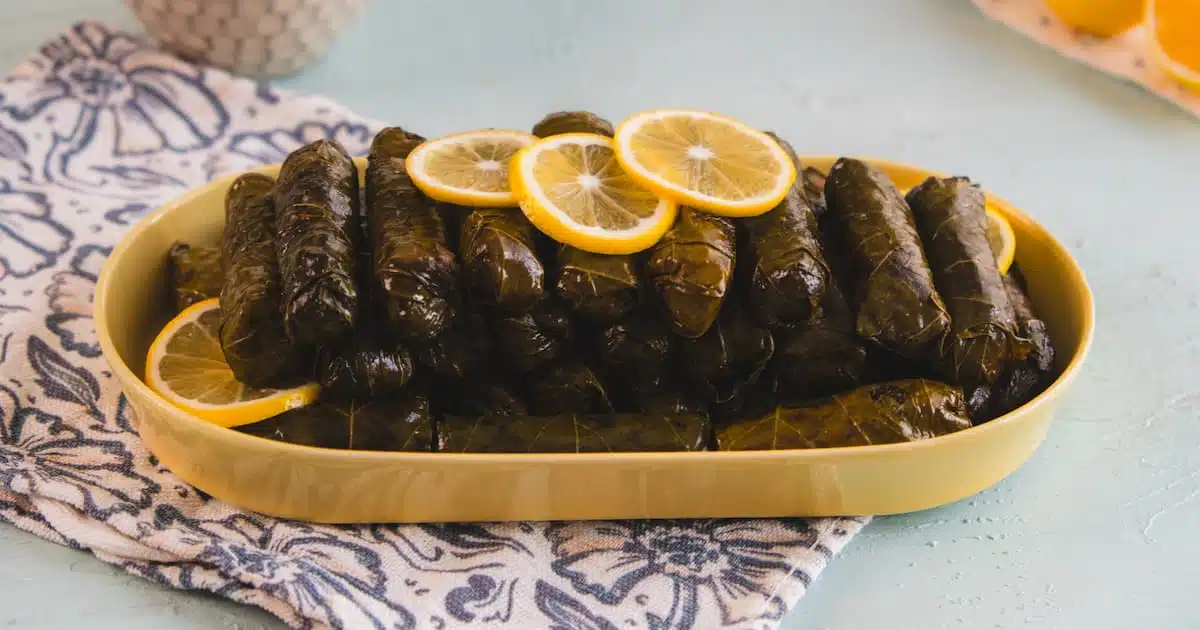 Delicious Dolmadakia Recipe: Homemade Greek Stuffed Grape Leaves