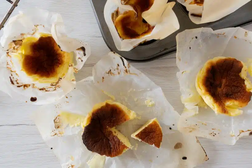 Effortless Mini Basque Cheesecake Recipe